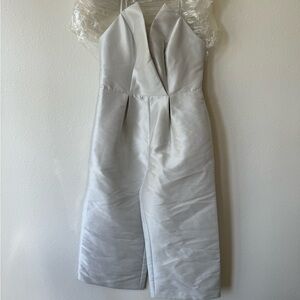 ASOS silver jumpsuit